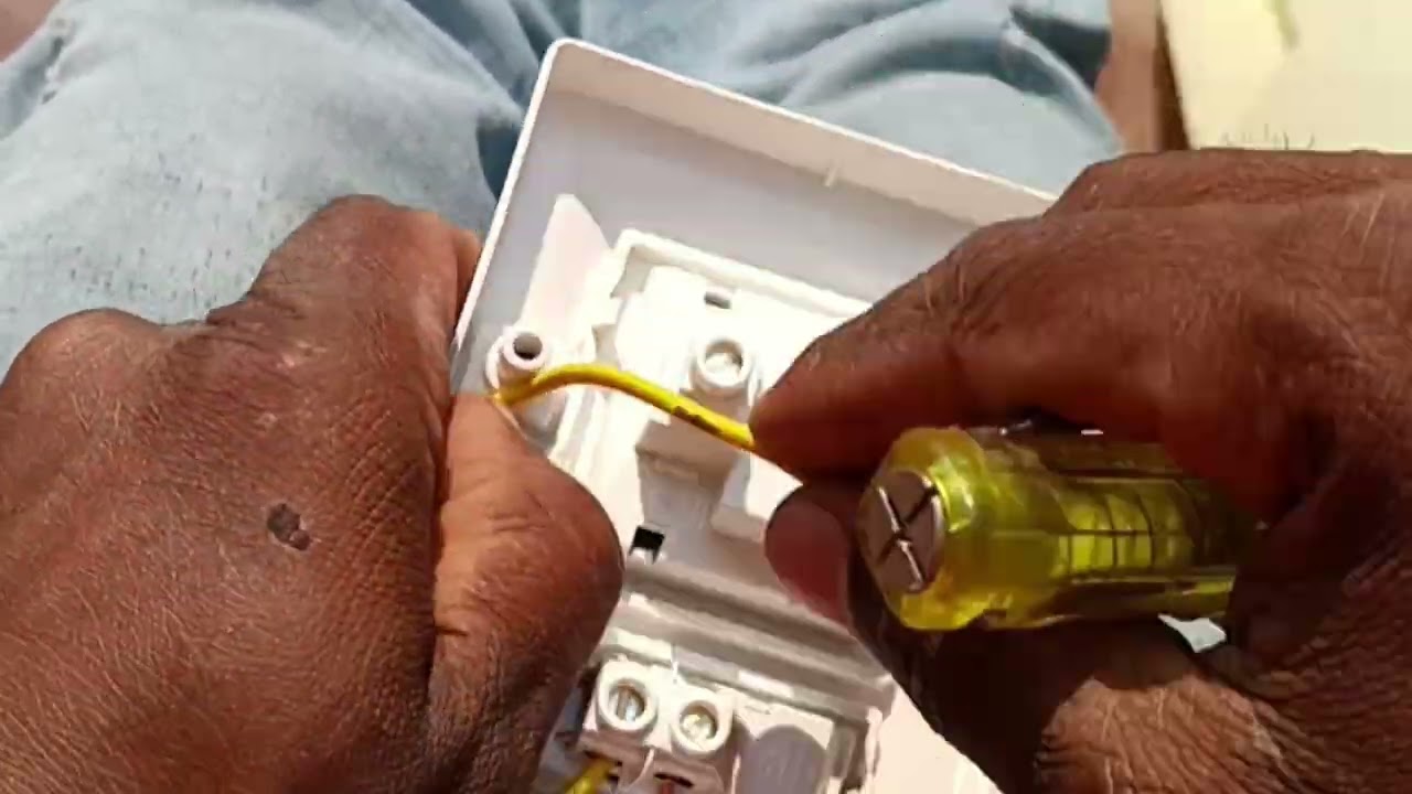 Switch Board Ki Wayring Kaise Kare 🤔?#viral #trending #shorts #shortvideo #electrical 