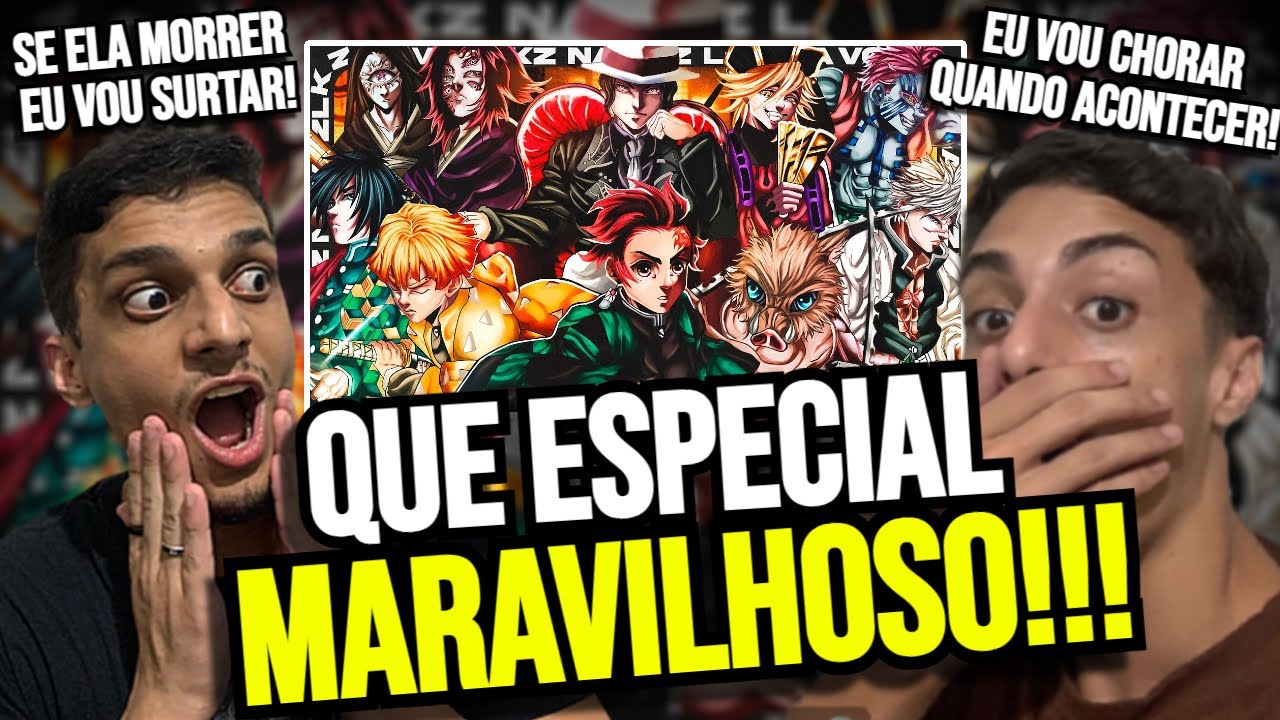 REACT | LKZ - Superiores v&atilde;o Cair (Demon Slayer)