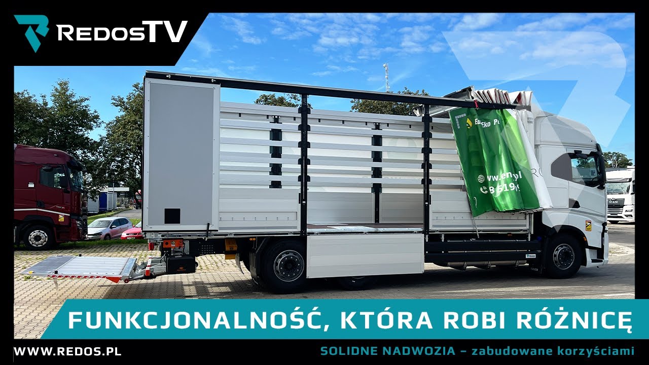 REDOS TV: Rozwiązania podnoszące funkcjonalność i komfort pracy kierowcy ciężar&oacute;wki