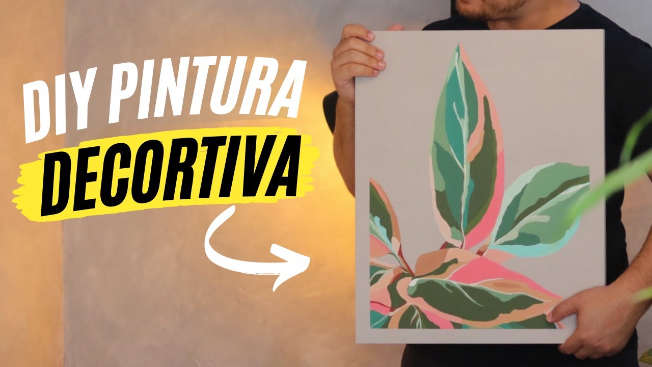 COMO FAZER QUADRO DECORATIVO | F&Aacute;CIL E BARATO
