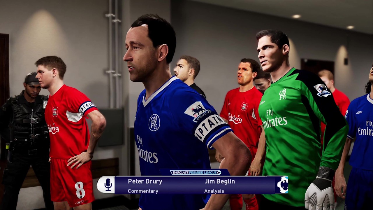 Челси против Ливерпуля - Премьер-лига 2004/05 - Патч CSG для PES 2021