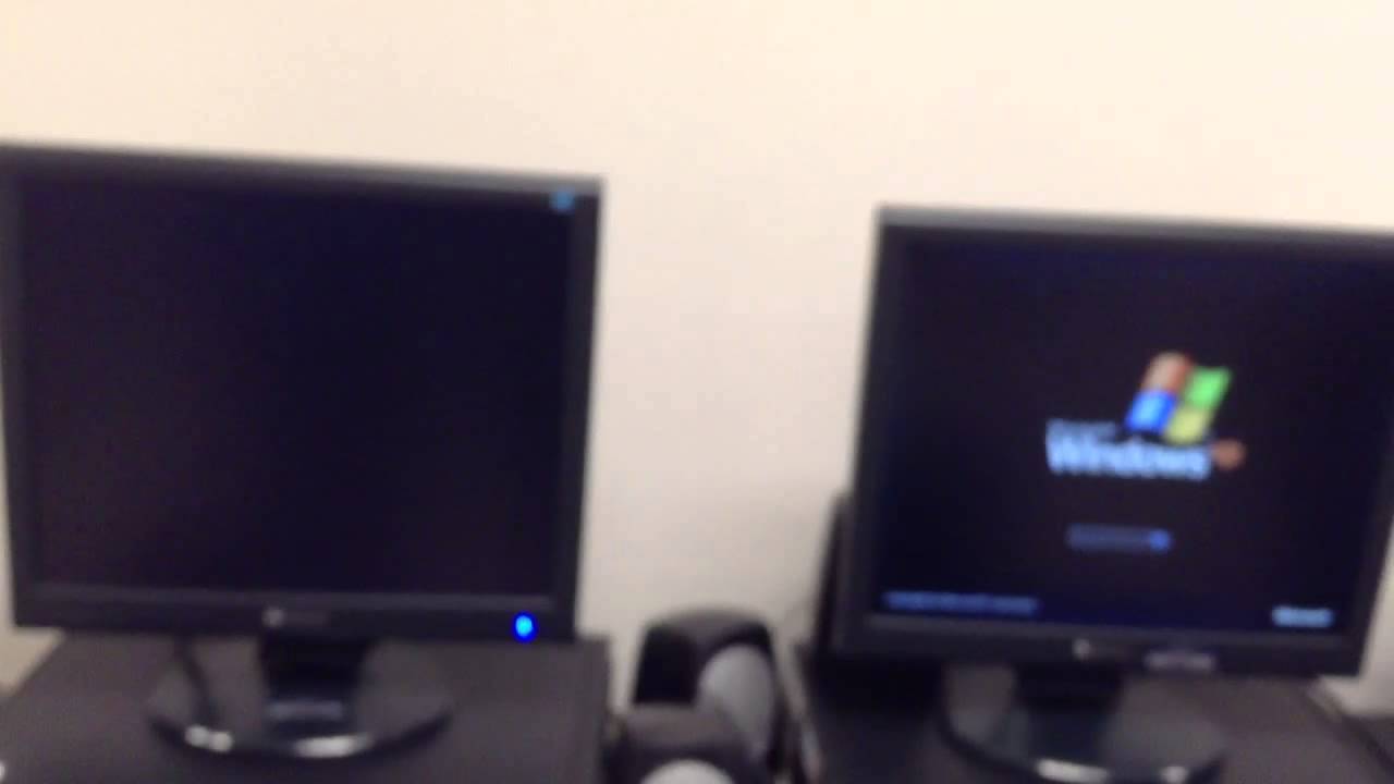 2 identical gateways running windows Xp restart test