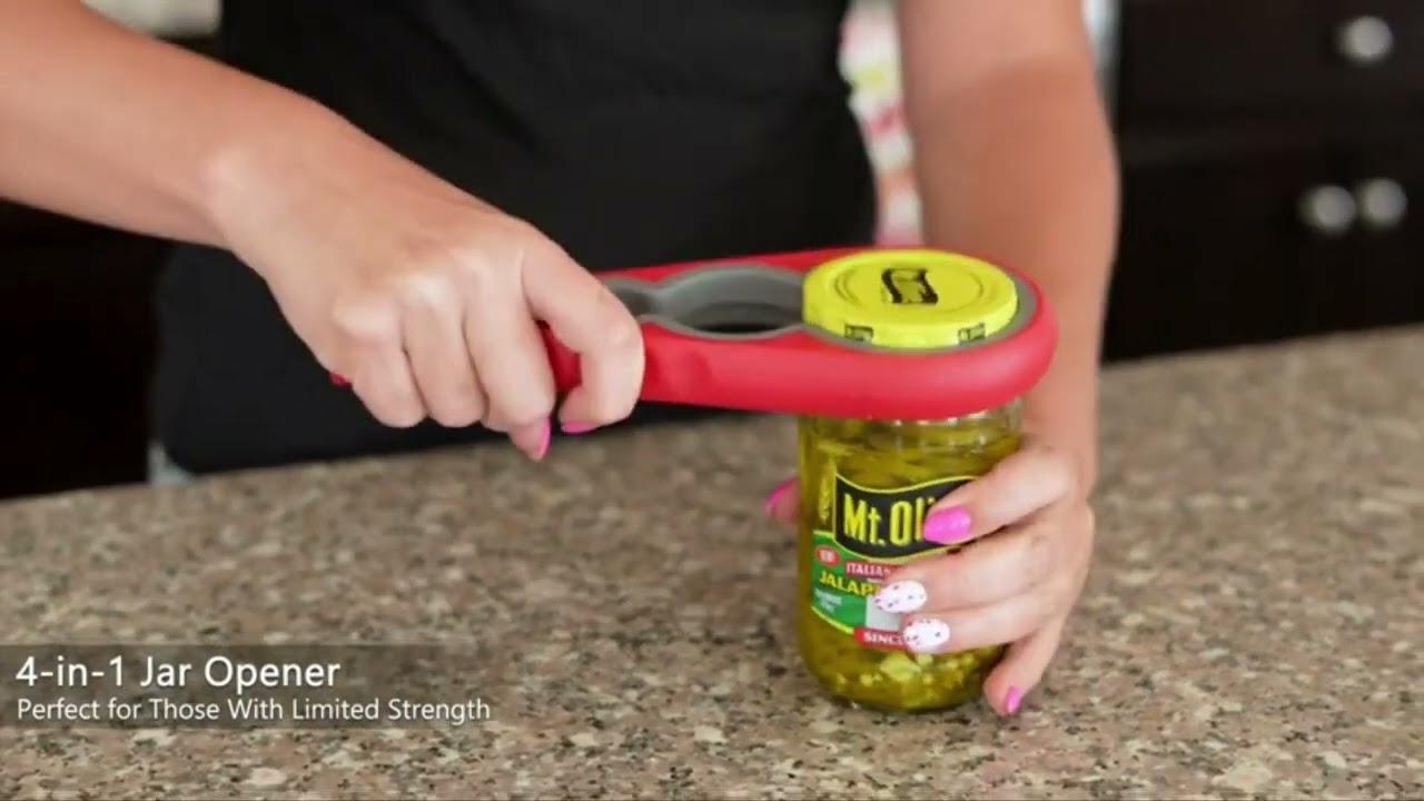 🔥  HealthSmart 3-Piece Universal Jar Opener 🔥