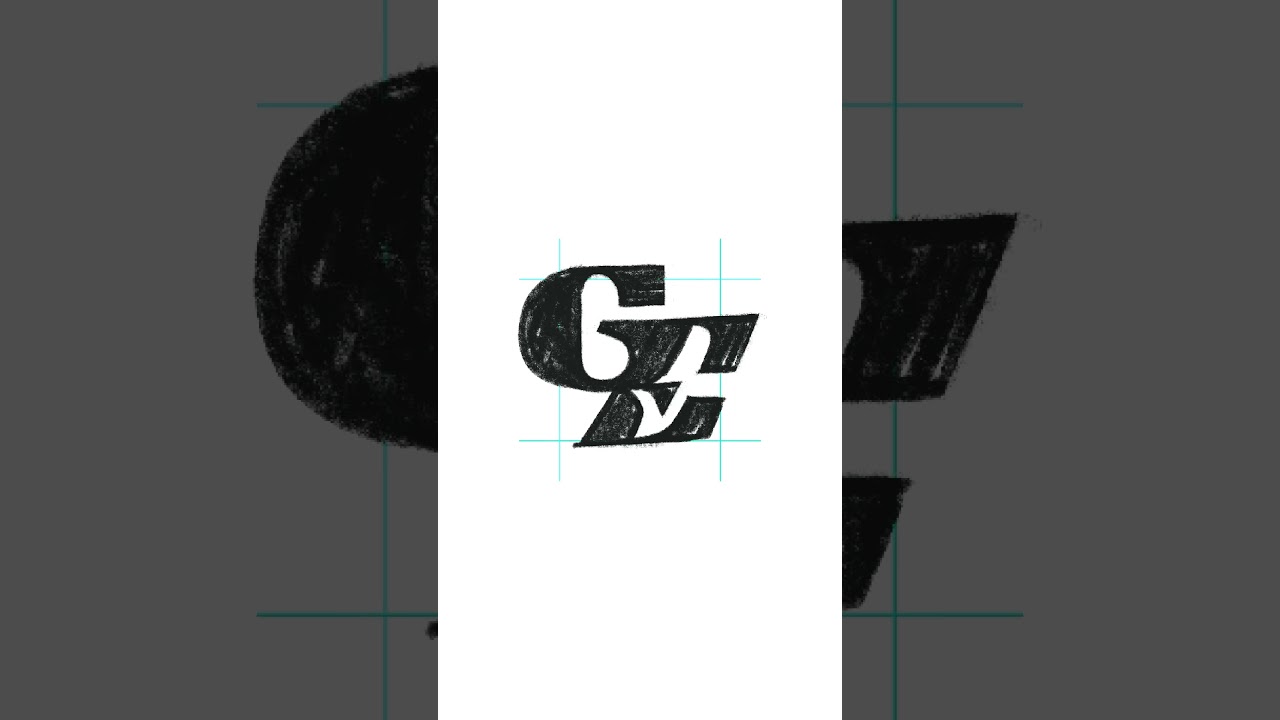 EG GE monogram ready-made logo for sale by Anhdodes - Logoadoni - logo designer