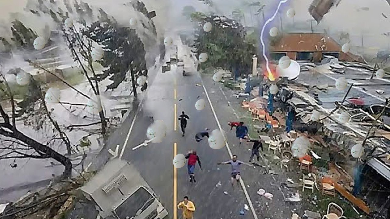 Chaos in Canada today! Tornado and hailstorms in Ontario, many people shocked