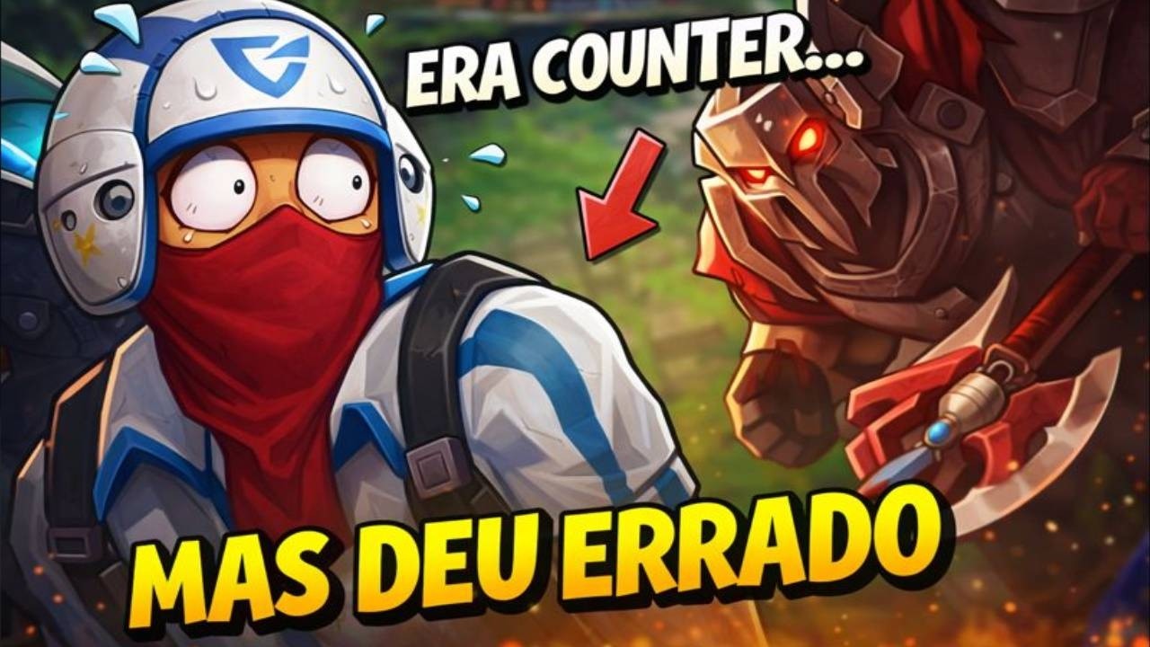 Ele pickou COUNTER… e perdeu o jogo sozinho