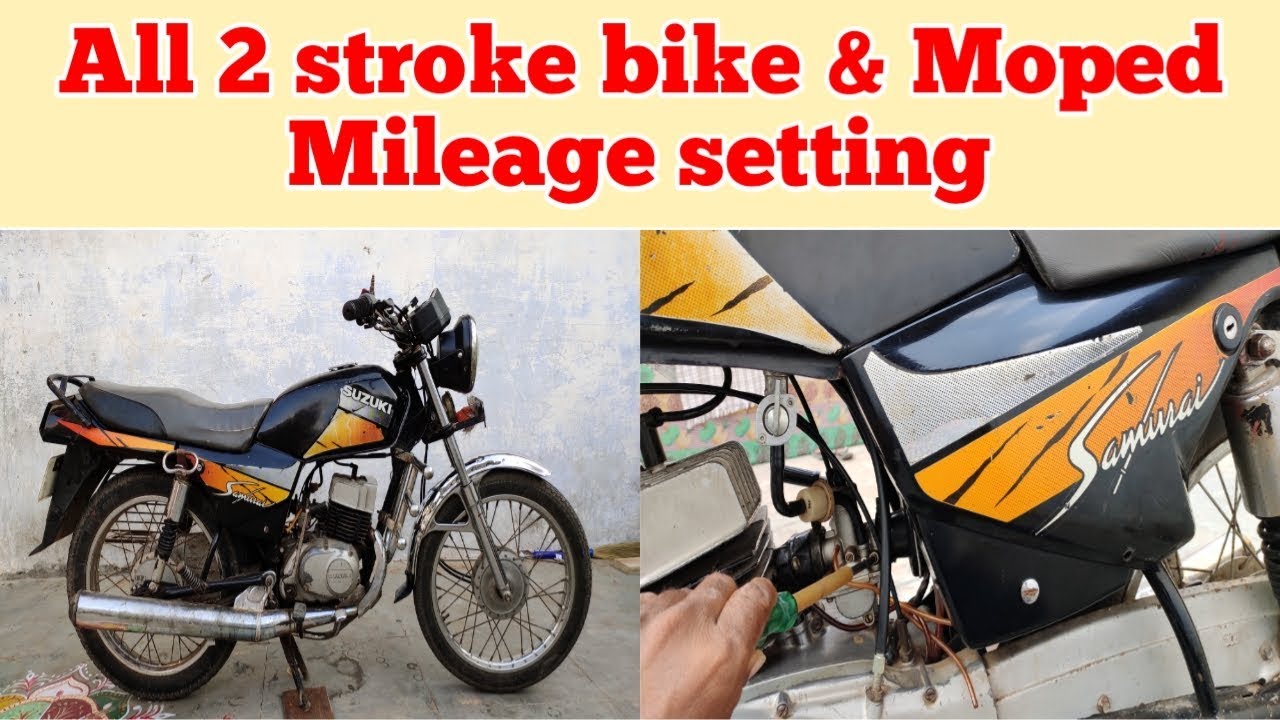 All 2 Stroke Bike & Moped Mileage Setting