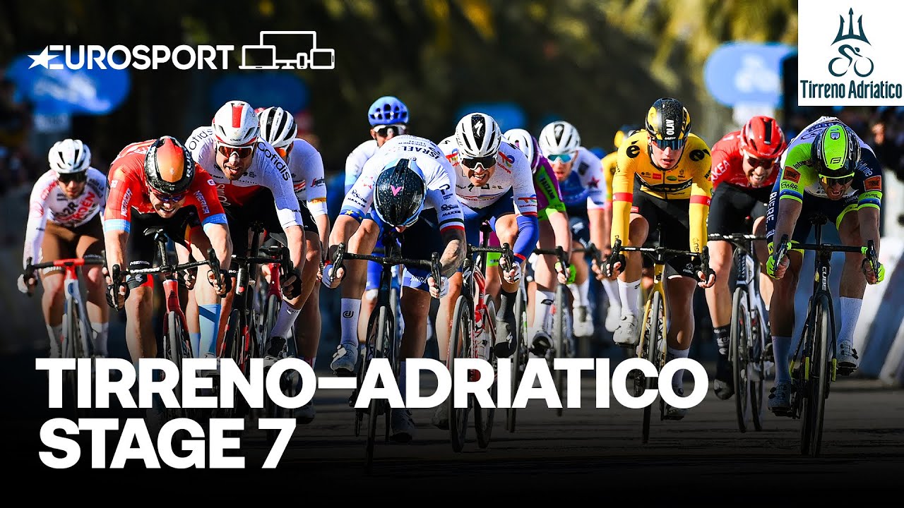 Tirreno–Adriatico 2022 - Stage 7 Highlights | Cycling | Eurosport