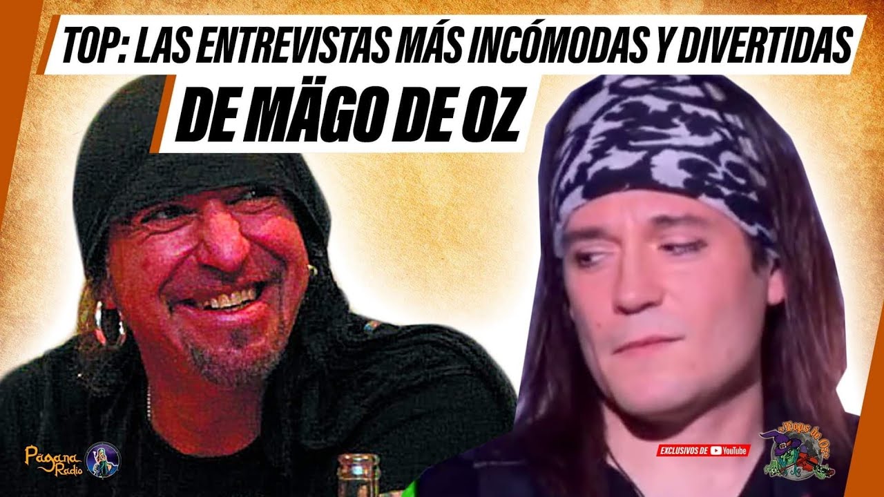 Top: Las Entrevistas más Incómodas y Divertidas de Mägo de Oz | Tops de Oz