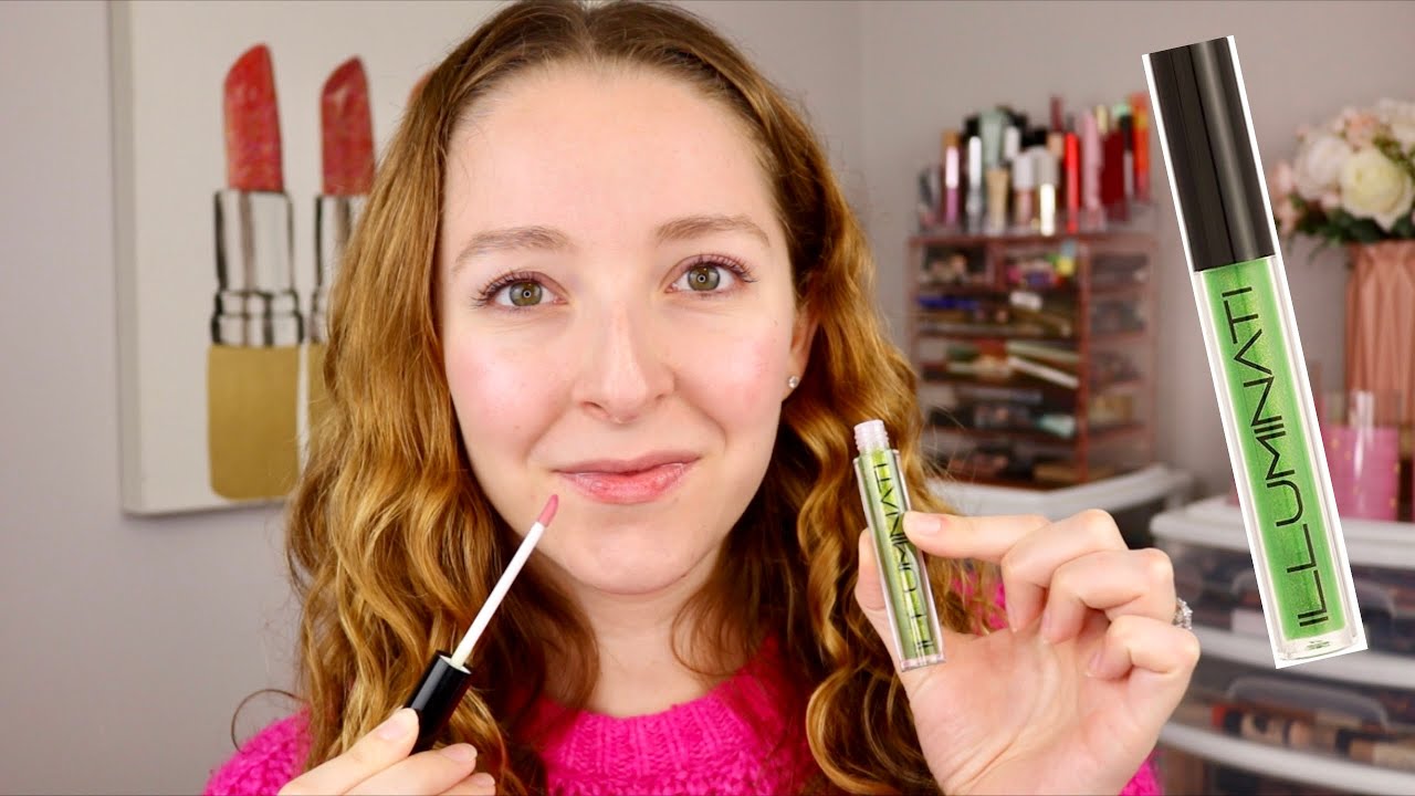 Illuminati Cosmetics Decree PH Plumping Lip Oil Swatch & Review
