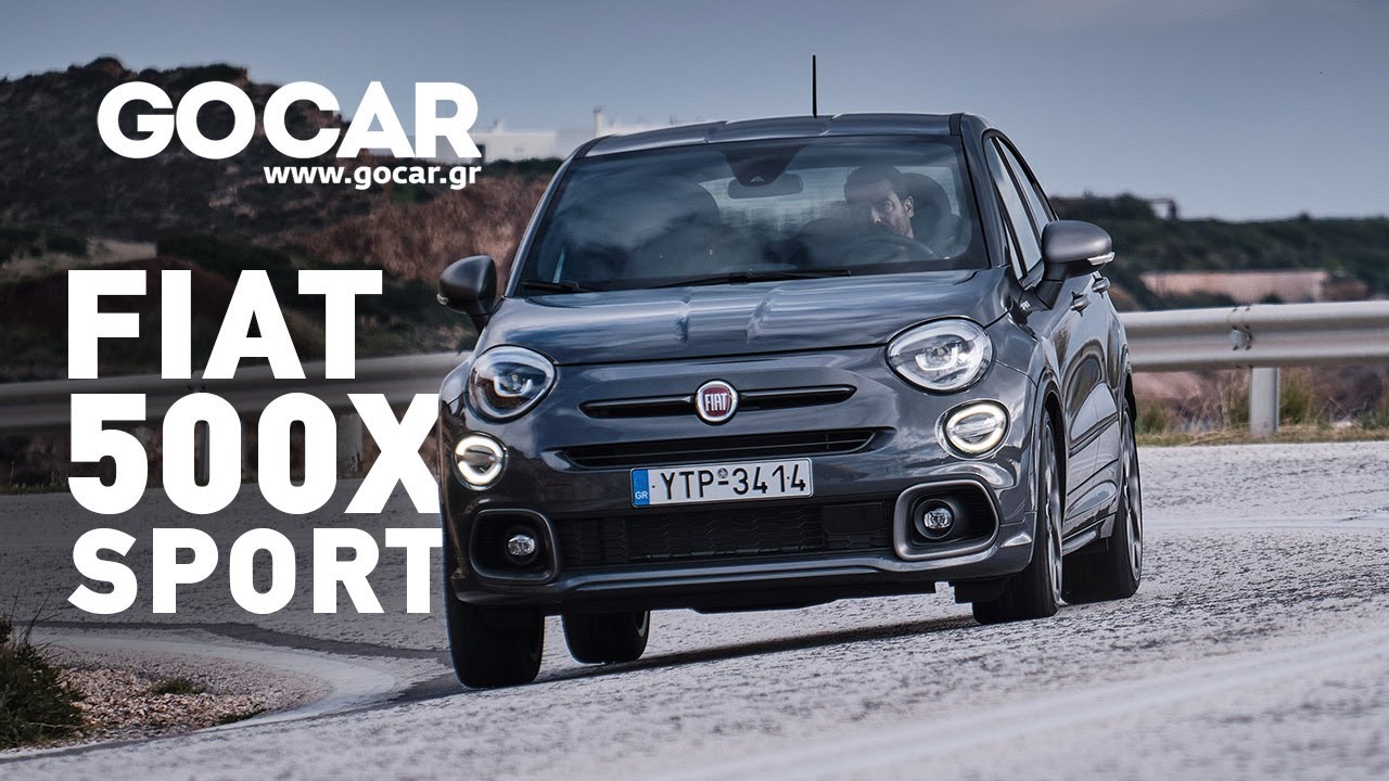 FIAT 500X Sport 1.3 Firefly DCT | GOCAR Test drive - gocar.gr