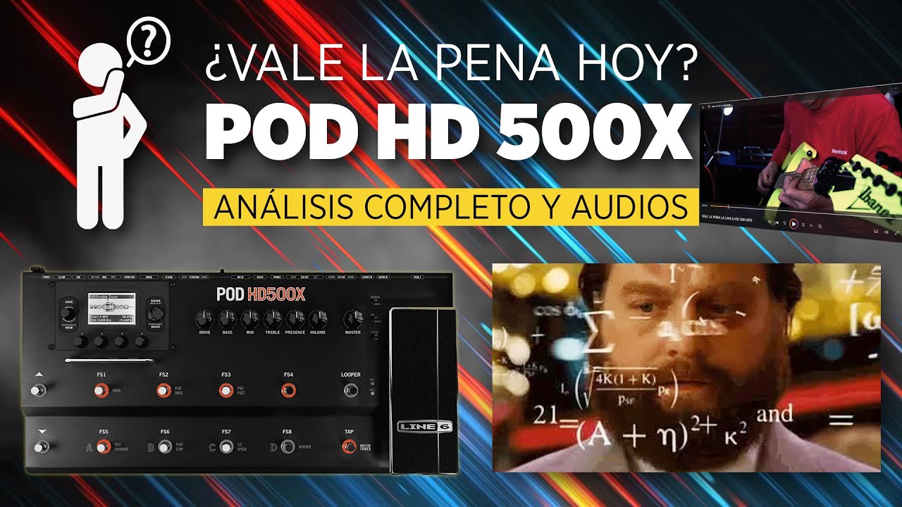¿VALE LA PENA EN 2024? LINE6 HD 500? Comparación con actuales procesadores #pedalera #line6 #guitar