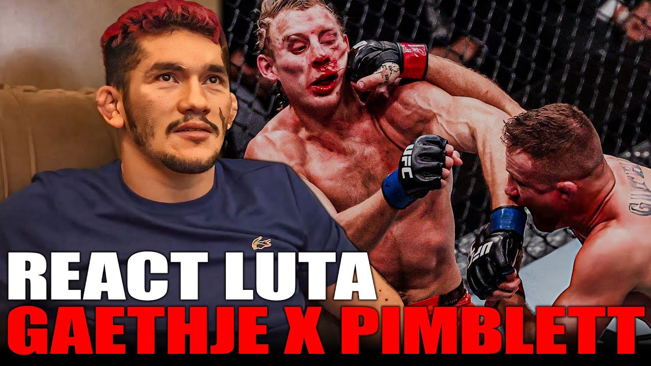 MELQUIZAEL COSTA REAGE A LUTA ENTRE JUSTIN GAETHJE E PADDY PIMBLETT NO UFC 324