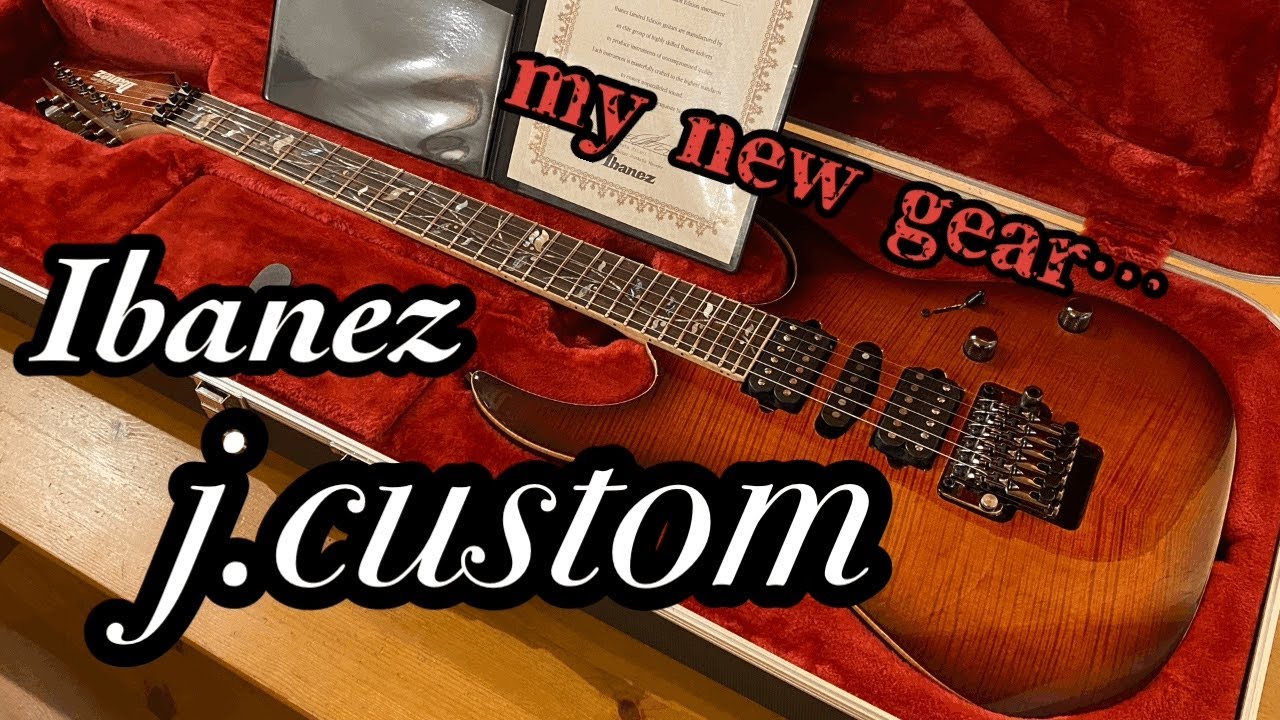 【国産最高峰ギター】Ibanez  j.custom RG8570Z BSR(Brownish Sphalerite)開封&サウンドチェック