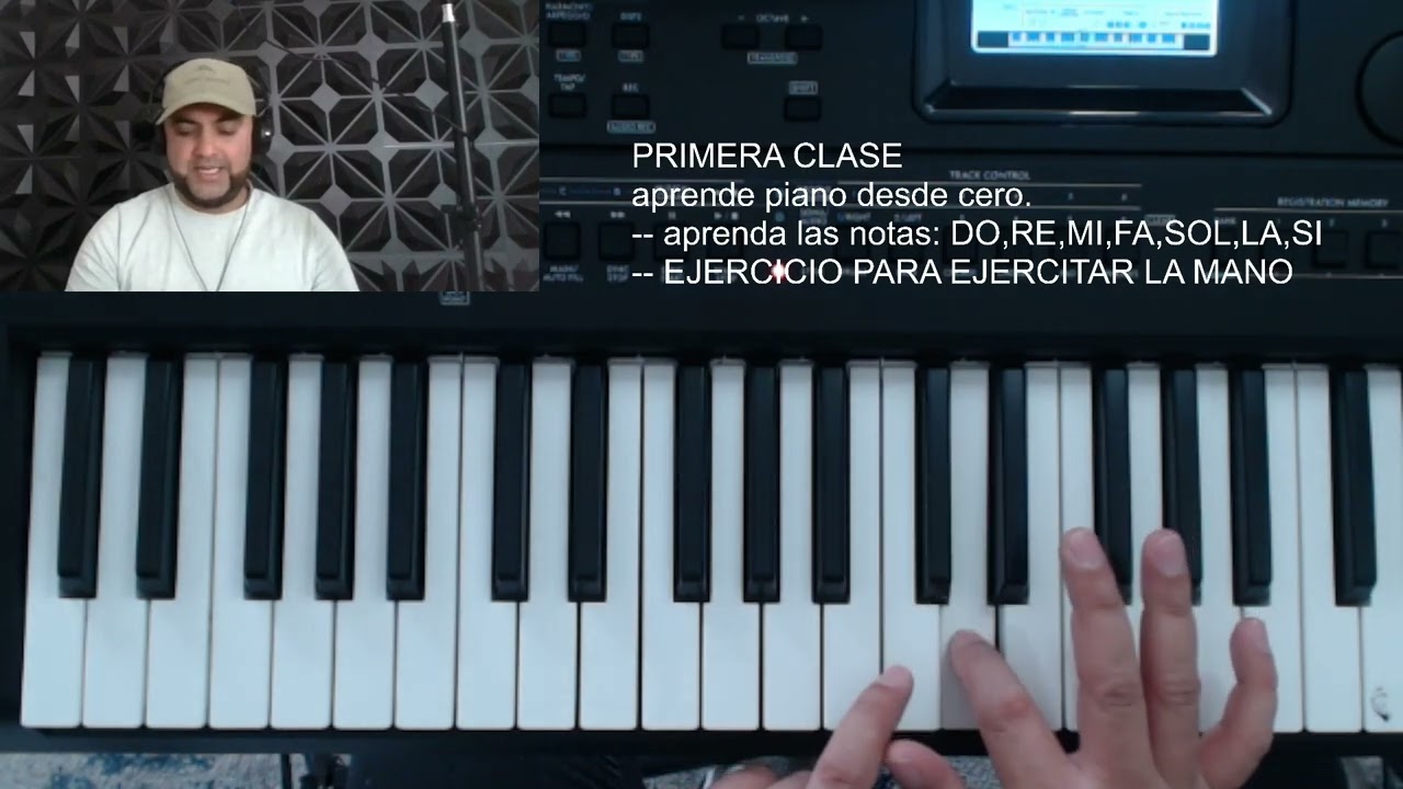 CLASE 1 - aprendiendo piano facil.