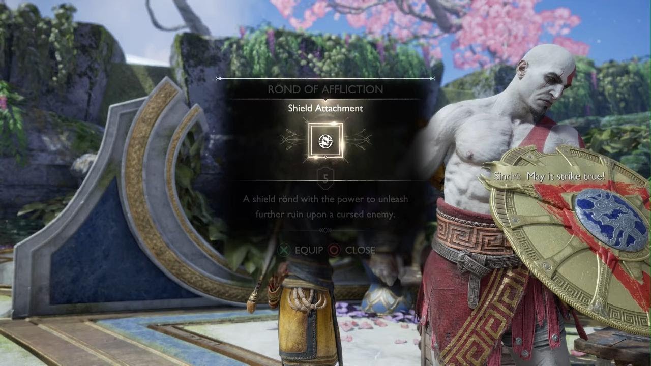God of War Ragnarök groàs secret new game+