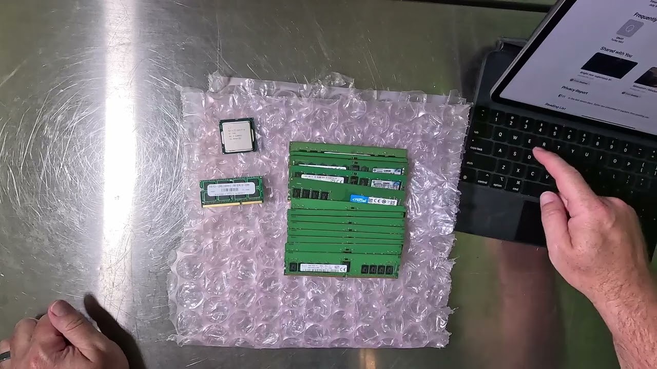 Fastest way to recover Gold from eWaste with NO ACIDS!!