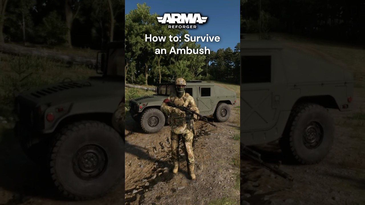 How to survive an ambush in #armareforger #gaming #pc #ps5 #xbox #gameplay #tutorial #howto #tips