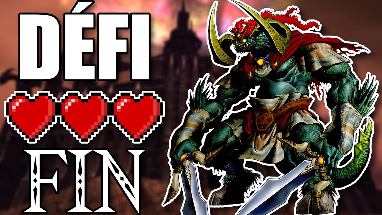 Je fais des bêtises contre Ganondorf (FIN Défi Zelda : Ocarina of Time - 3 CŒURS)