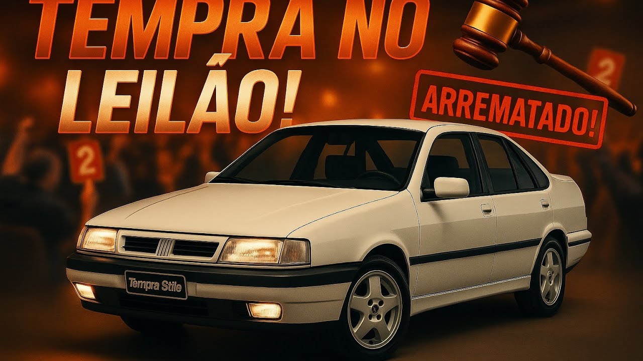 COMPREI um Tempra Stile Turbo no Leil&atilde;o !