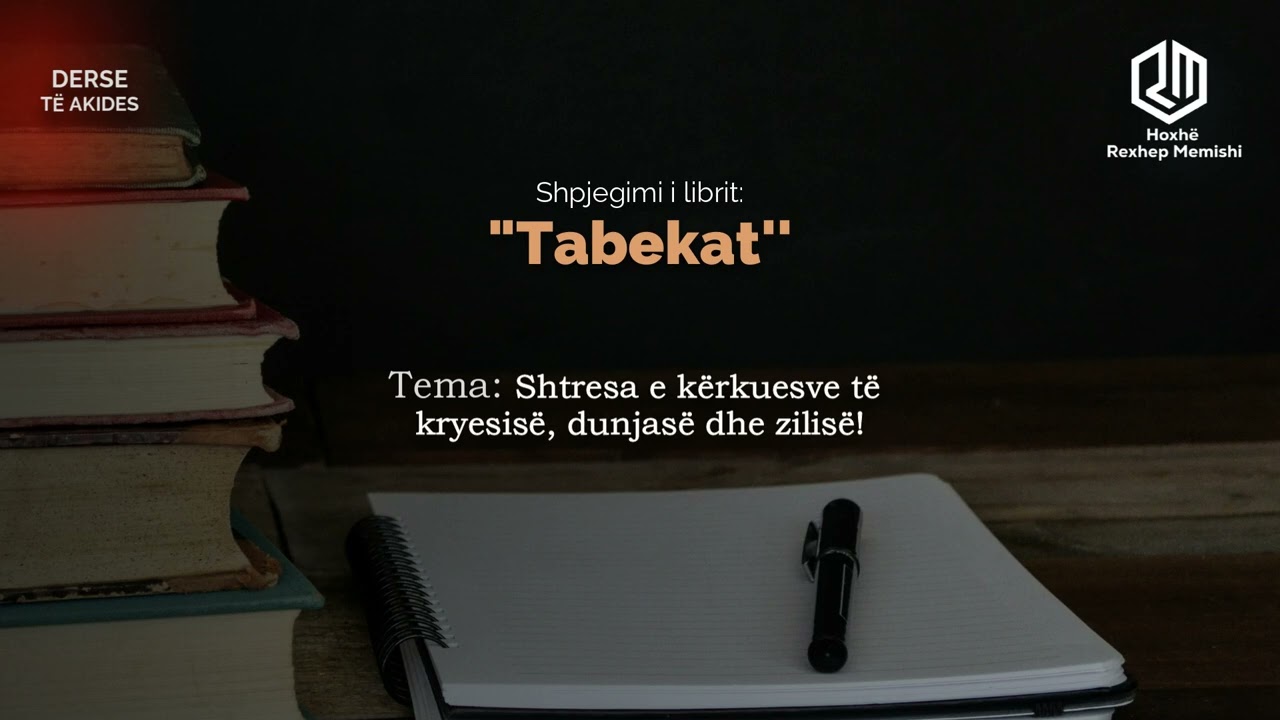 #3 Shtresa e kërkuesve të kryesisë, dunjasë dhe zilisë! - Hoxhë Rexhep Memishi
