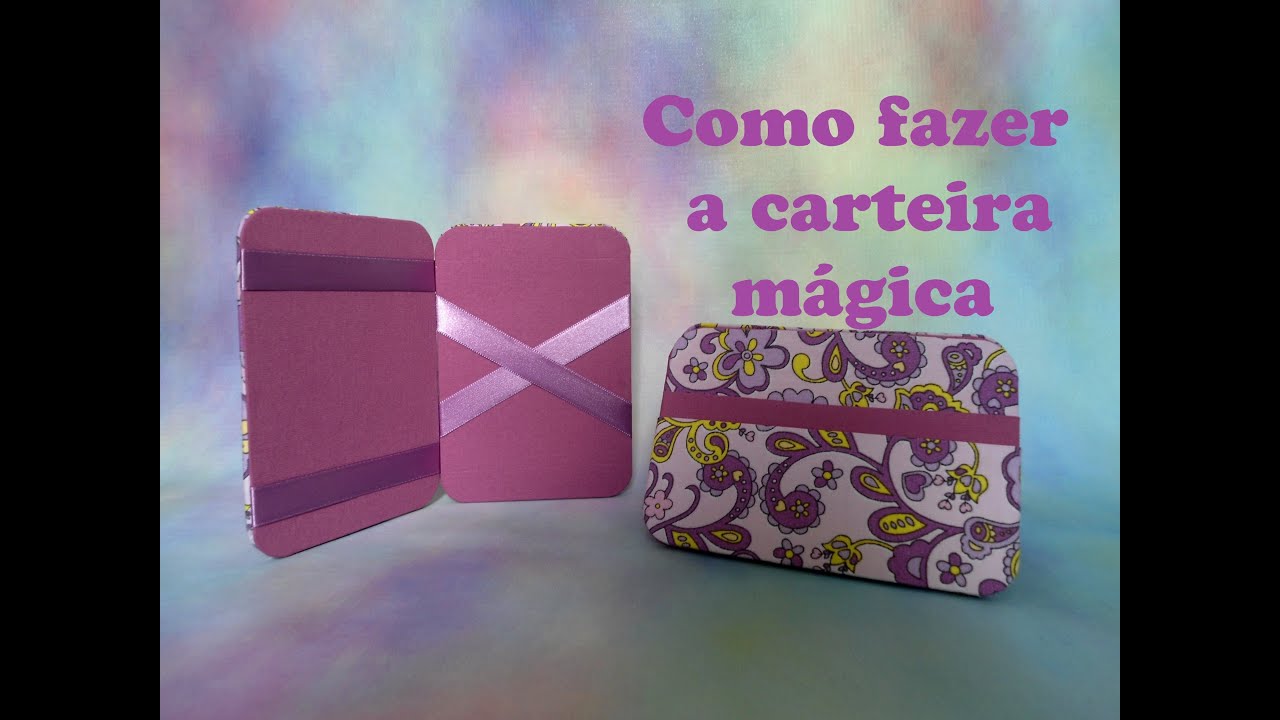 COMO FAZER A CARTEIRA MÁGICA 2015