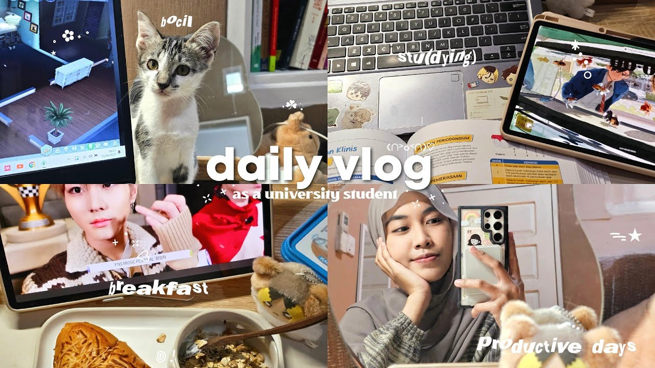 UNI VLOG📝🎧: unboxing book, practicum day, slice of life, being productive, introvert diaries