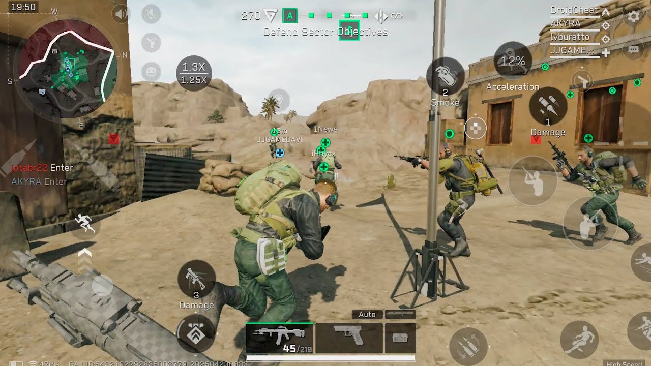 Garena Delta Force Android Gameplay