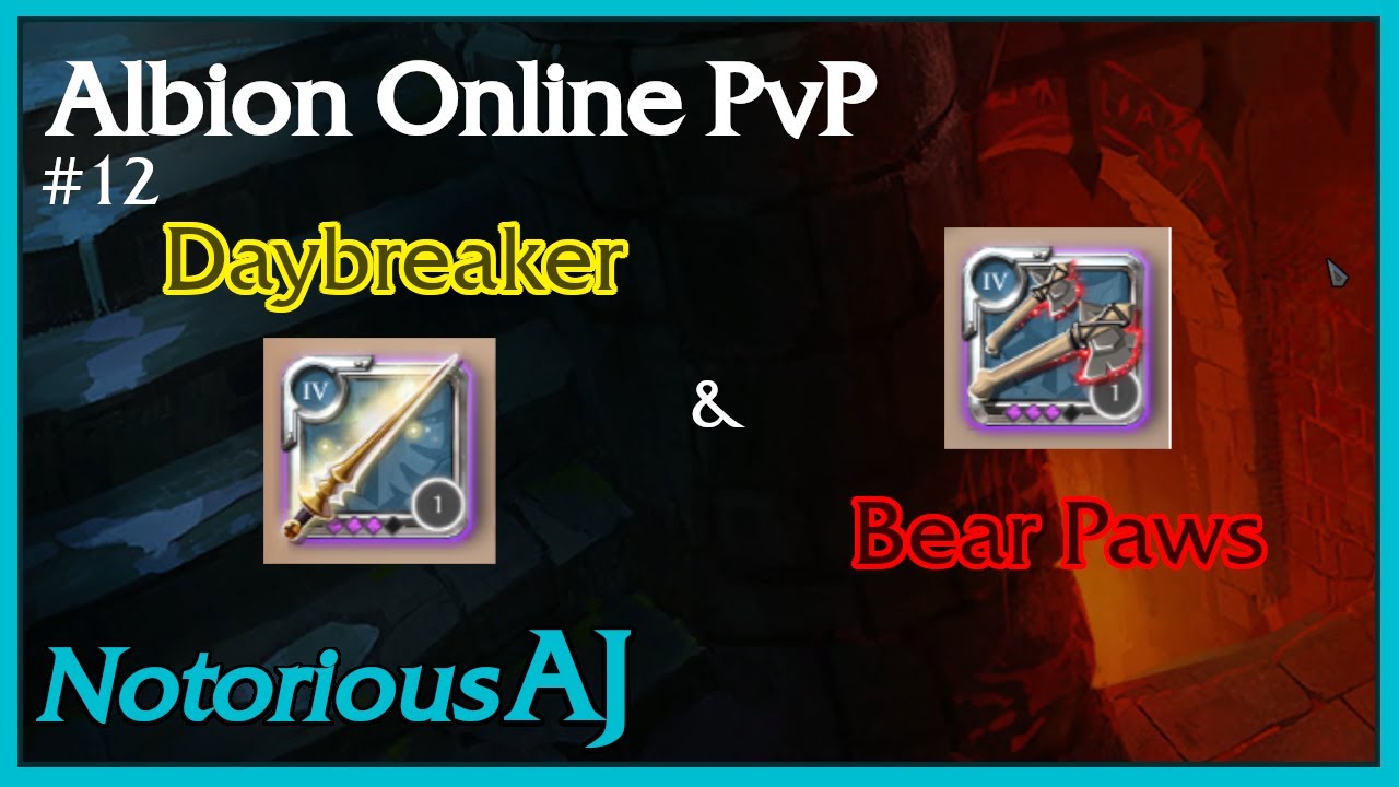 Albion Online EU - Depths - Daybreaker & Bear Paws PvP #12