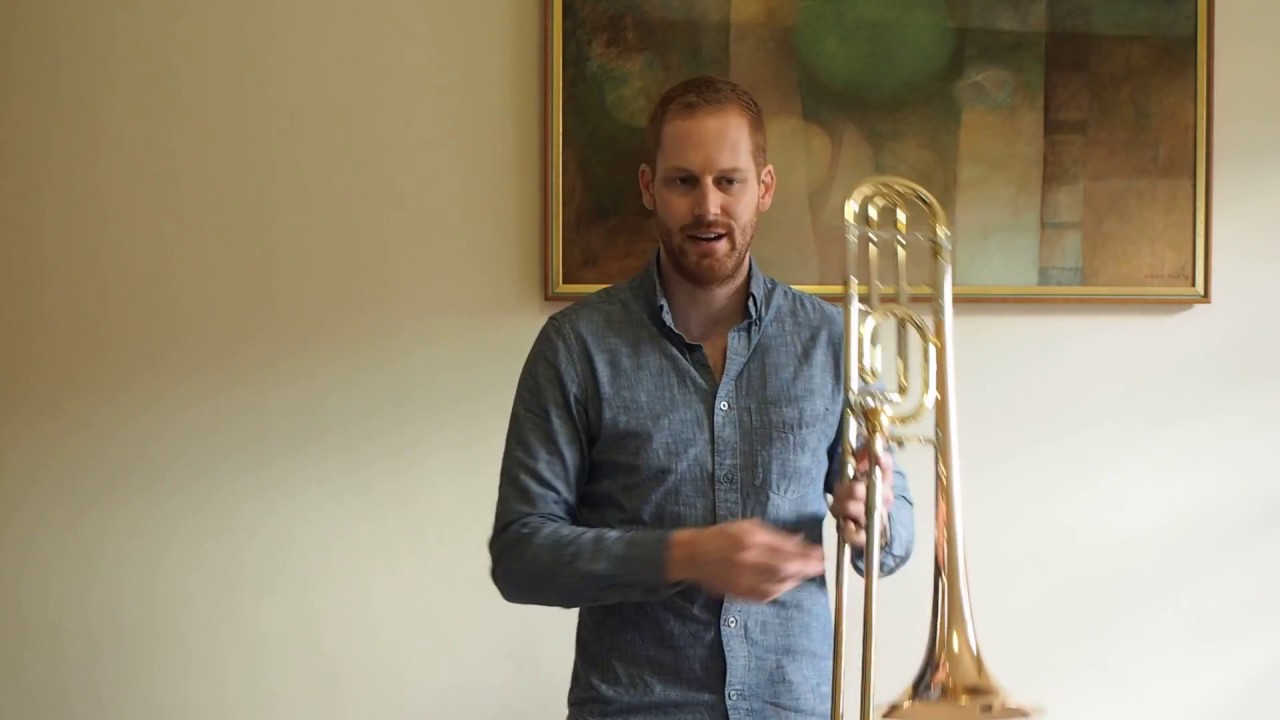 Trombone breathing exercise