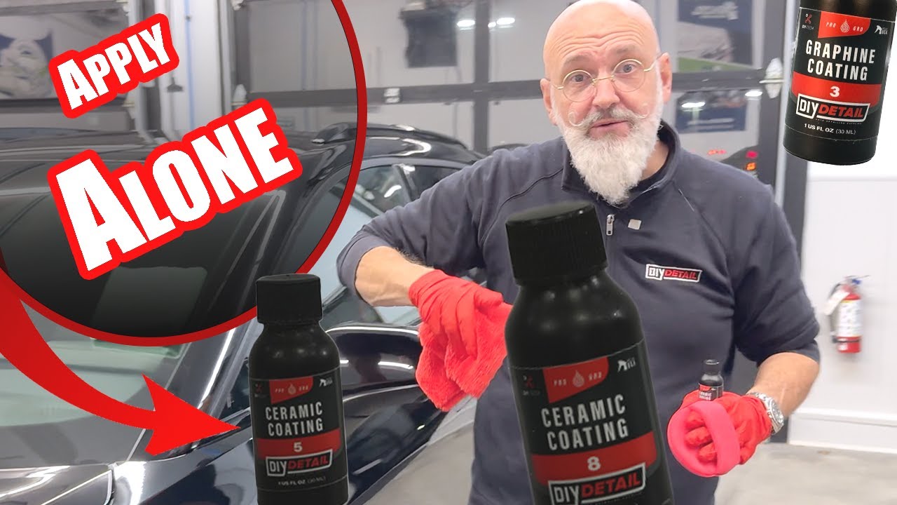 How to apply a ceramic coating alone by Diy Detail ?