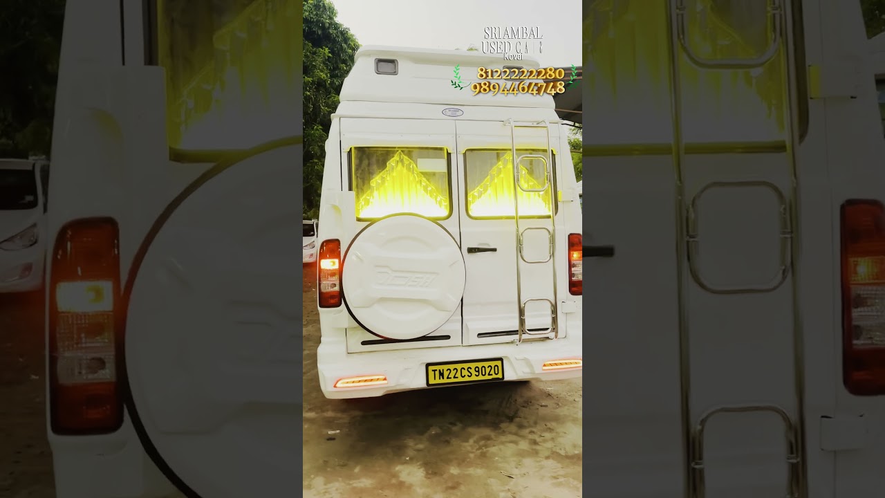 Tempo Traveller Van Sales In Tamilnadu @DrivingRulesTamil #TempoTraveller