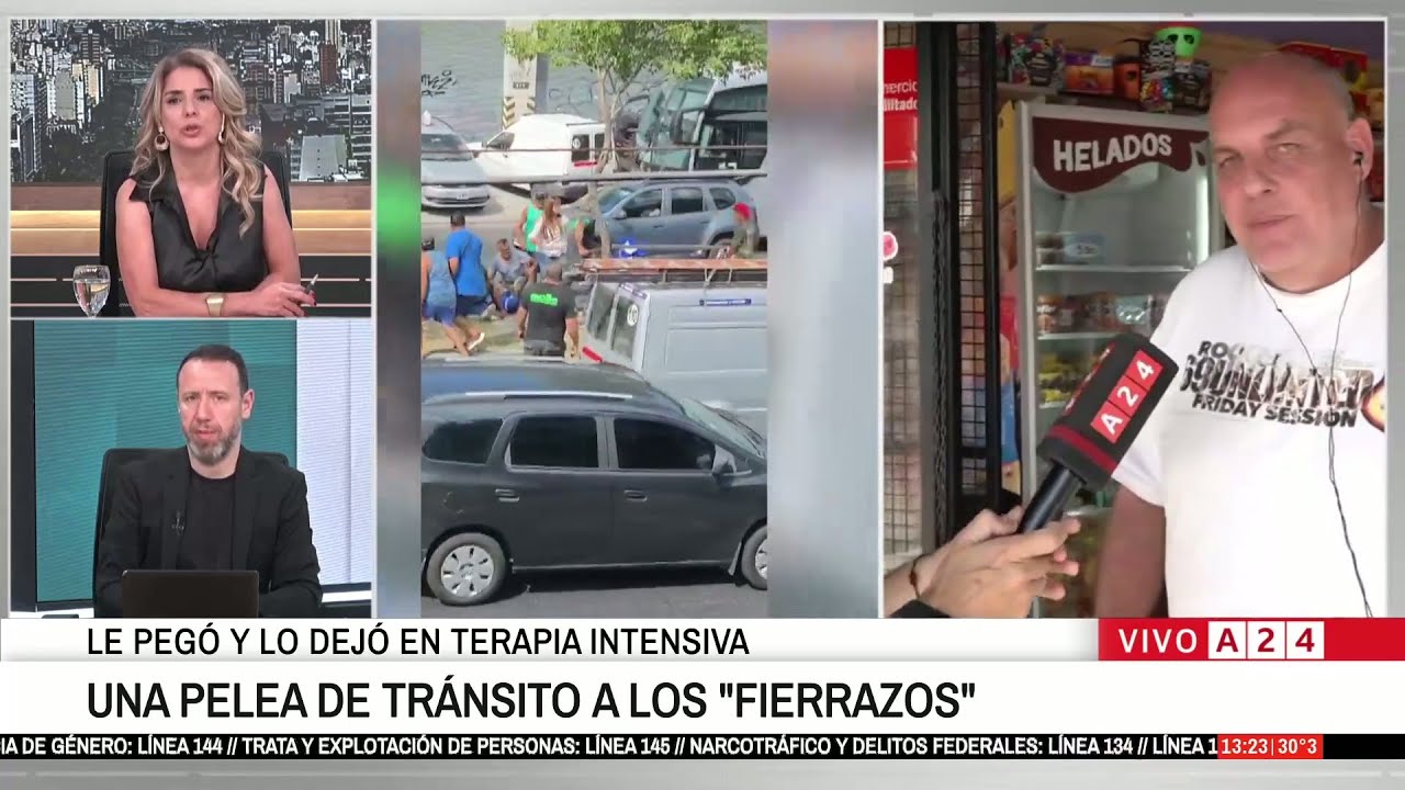 🚨 VIOLENTA PELEA DE TR&Aacute;NSITO: LA V&Iacute;CTIMA QUED&Oacute; EN TERAPIA INTENSIVA