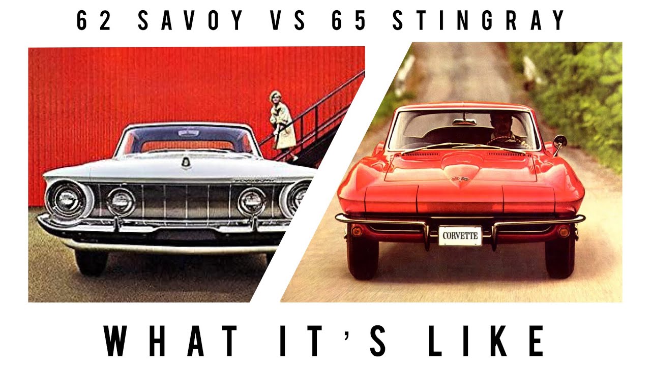 This vs that 1962 savoy vs 1965 stingray beach boys shutdown comparison