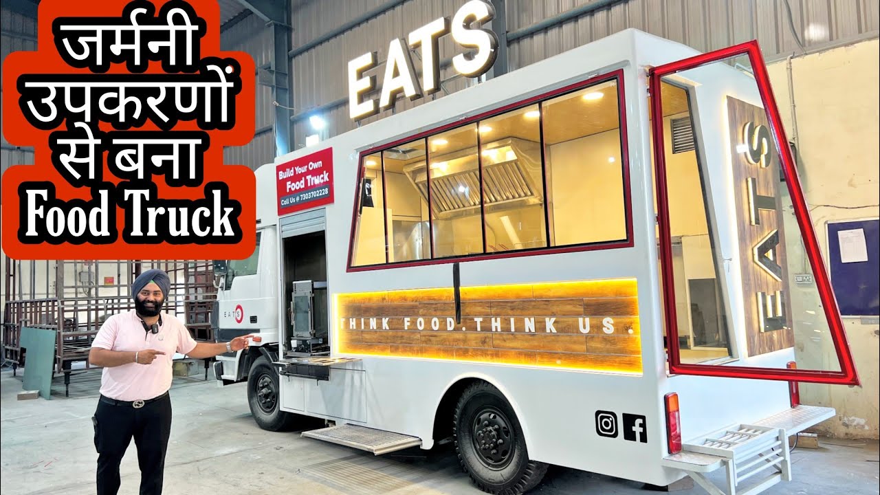 Amazing Food Truck On The Wheels Making By Azimuth Business On The Wheels With Germany Equipments
