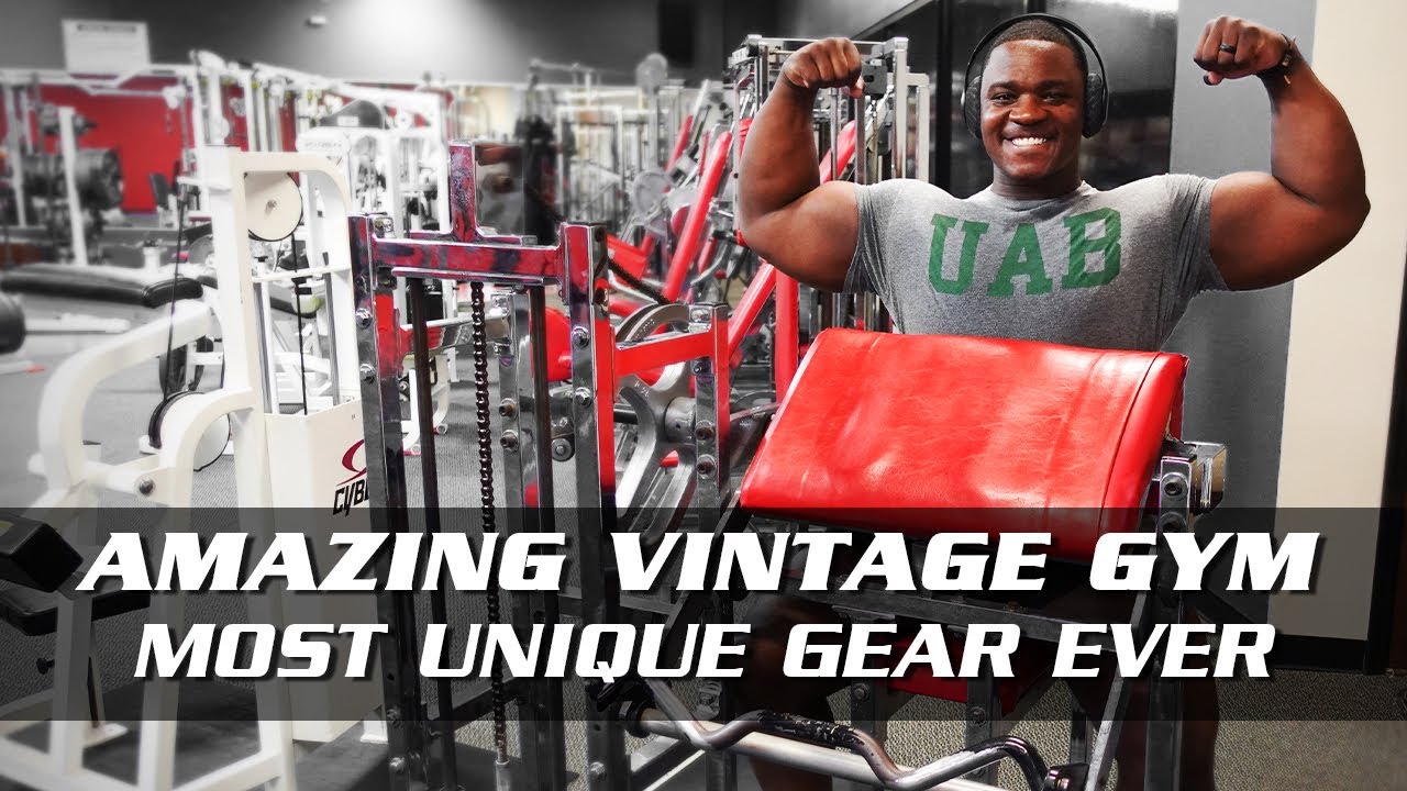 BEST CHEST & SHOULDERS WORKOUT | VINTAGE GYM | ALL CHROME EQUIPMENT