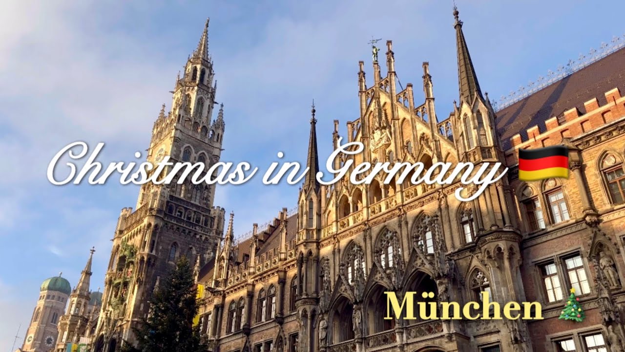 🇩🇪 Munich Germany | Street Foods |🎄 Exploring Magical Christmas Market | Germany Winter Travel Vlog