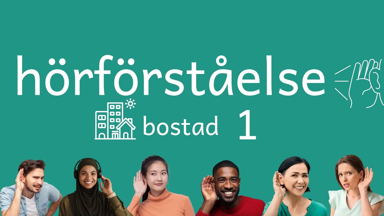 Bostad hörförståelse 1 (sfi)