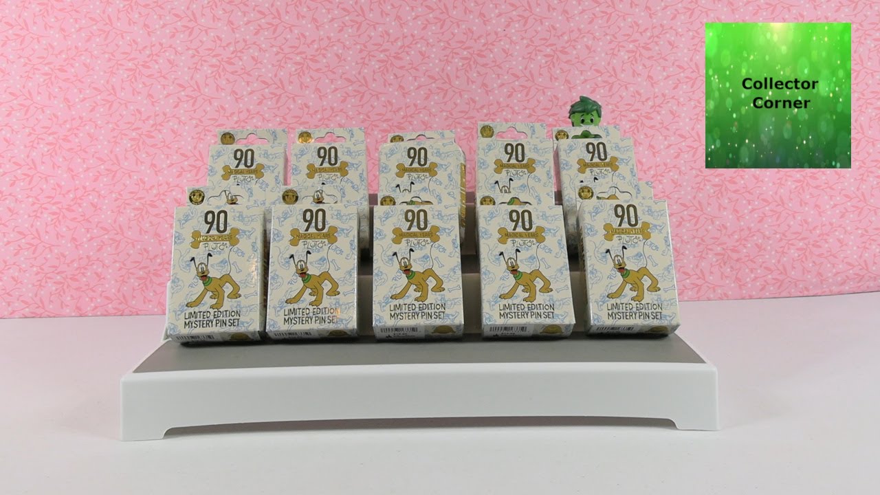 Распаковка значка Disney Pluto 90 Magical Years Blind Box Limited Edition | CollectorCorner