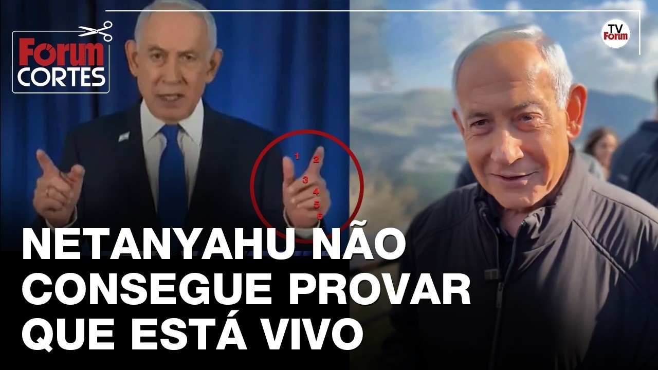 Líder israelense tenta desmentir boatos sobre uso de IA com vídeos também feitos com IA