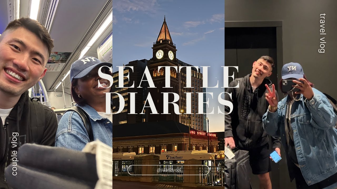 Seattle Diaries | leaving Montana for a bit 🏙️👩🏾‍❤️‍👨🏻🗻( ambw )