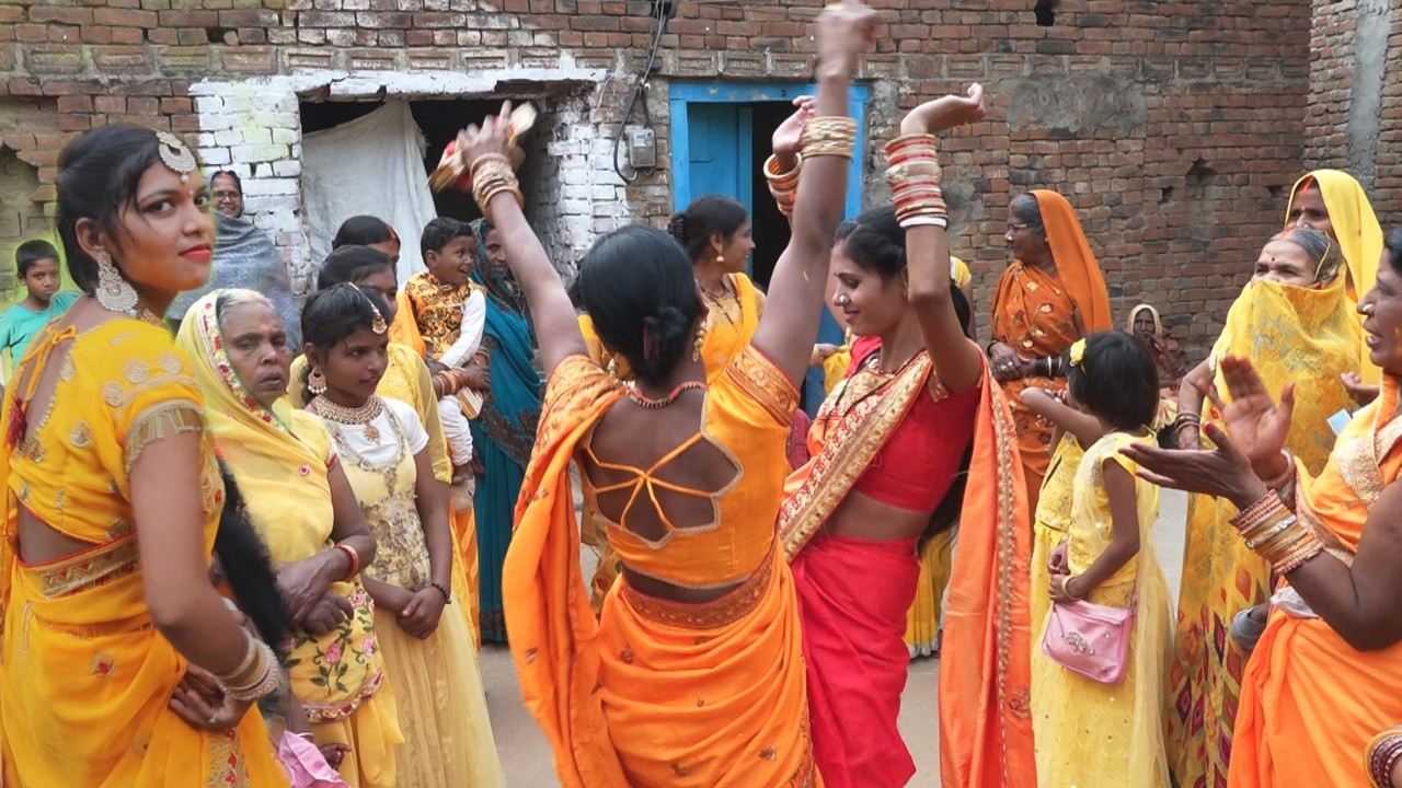 बड़ा निक लागे तोहार PINK ओठललीया ए चुलबुलिया { देहाती झुमर गीत } #jhumargeet  Dehati Darshan Bhojpuri