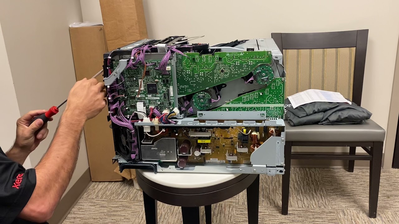 How to fix a 59.F0 error on HP CP3525 in half the time. 30 minutes.
