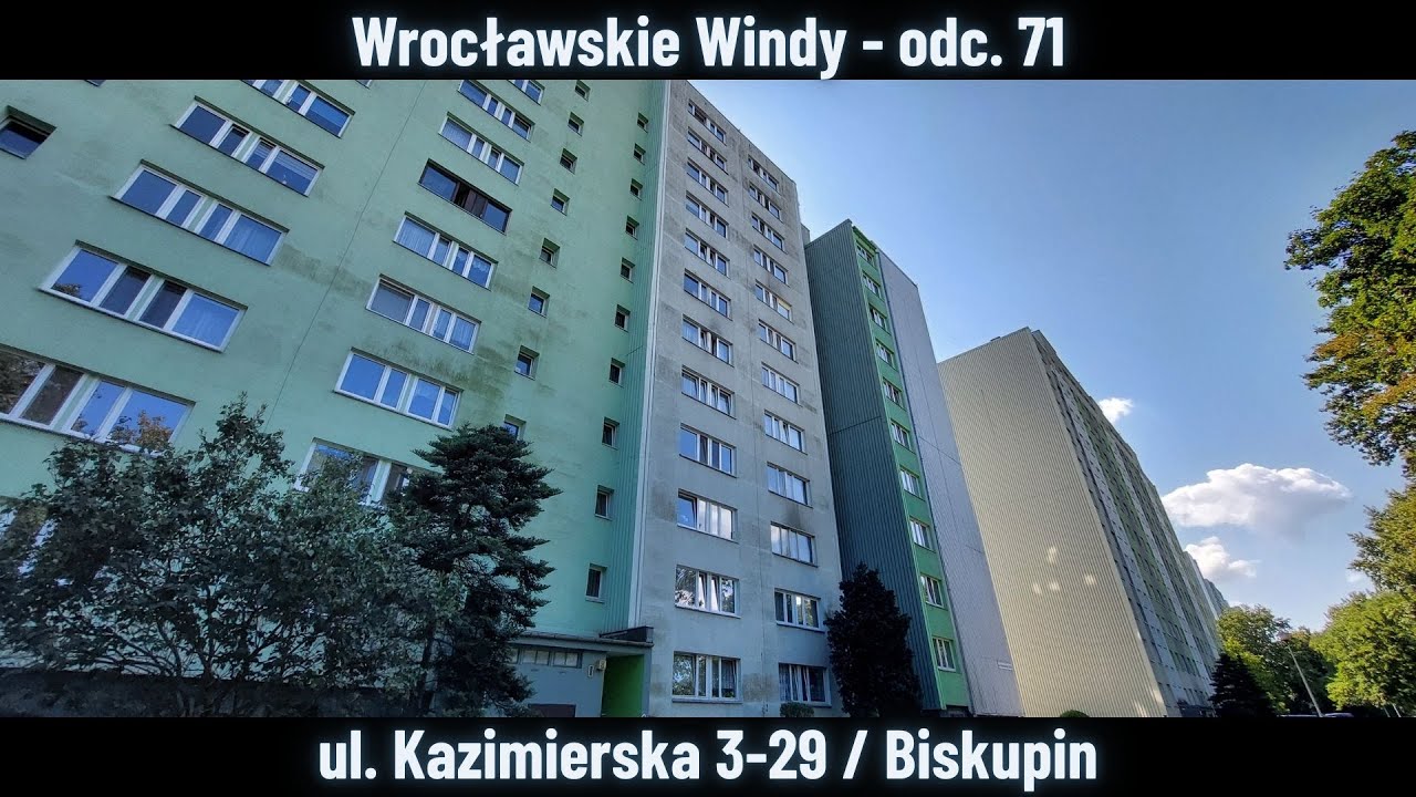 Wrocławskie Windy, odc. 71 - ul. Kazimierska 3-29 | Biskupin