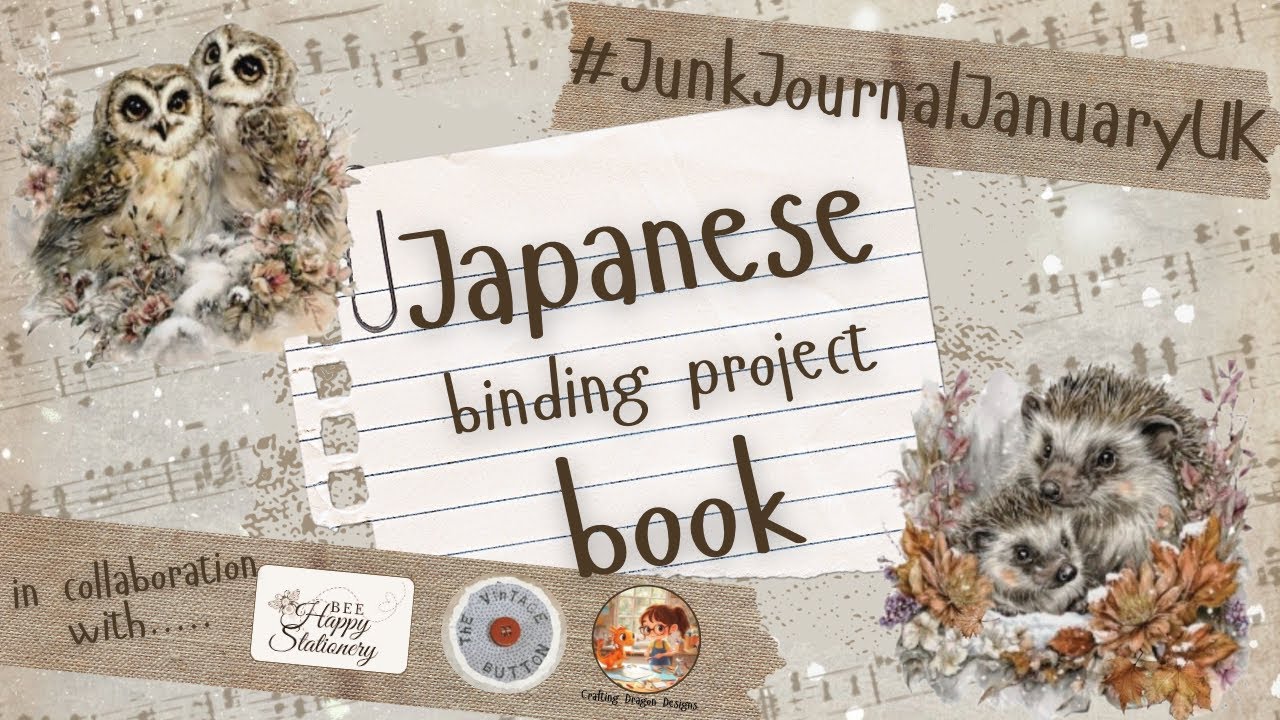 #junkjournaljanuaryuk  Japanese binding for my project book. P.1 discount in description 👇🥰