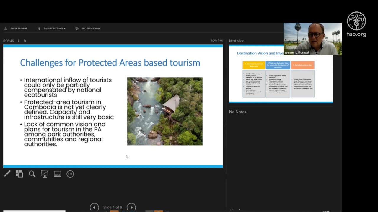 Ecotourism project experiences from Cambodia