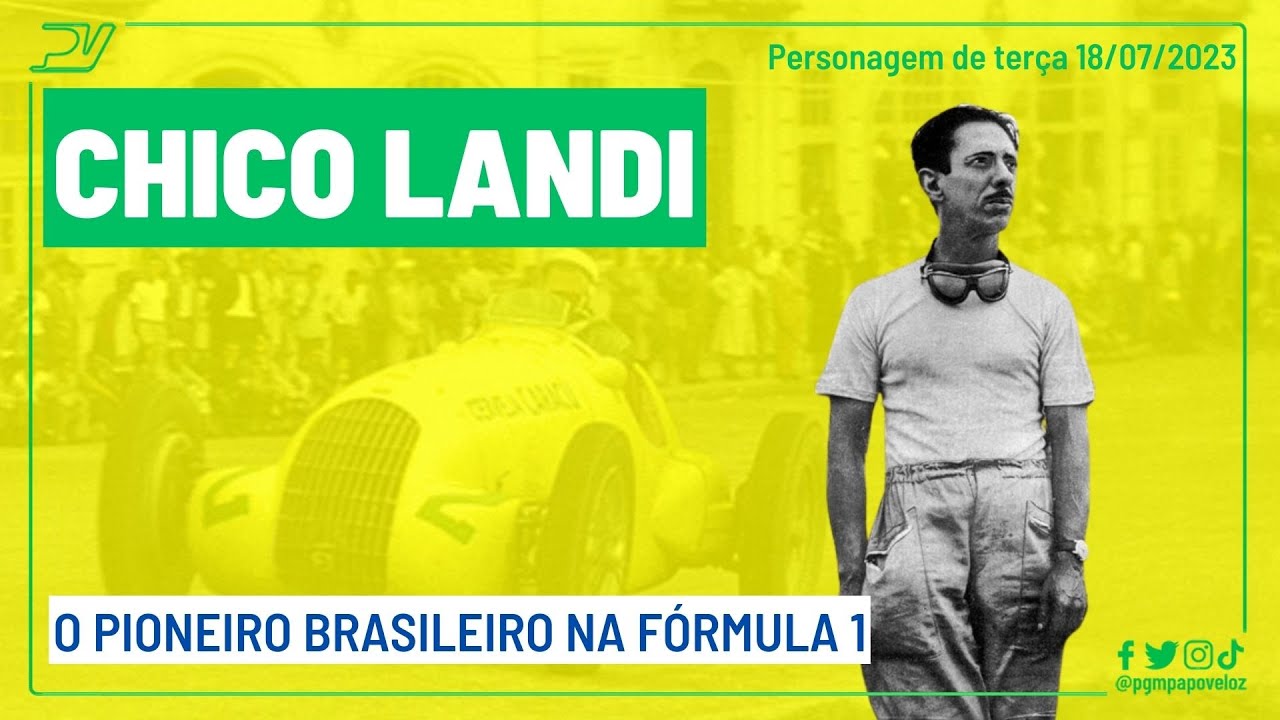 Chico Landi: o pioneiro brasileiro na Fórmula 1 - Personagem de terça 18/07/2023