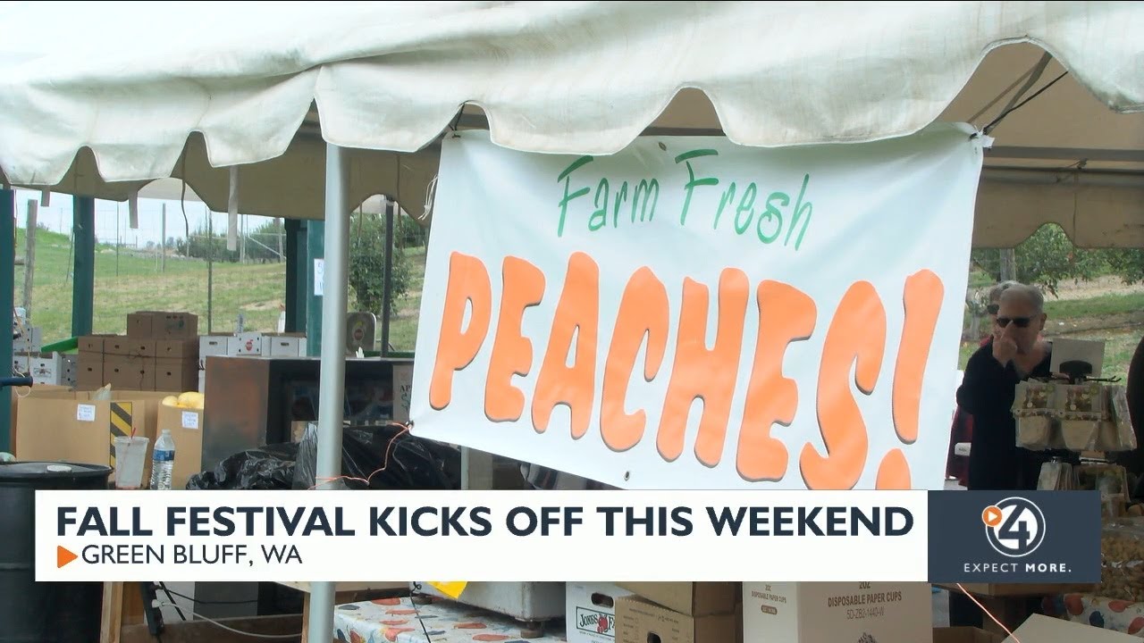 Fall festivities kick off this weekend at Green Bluff