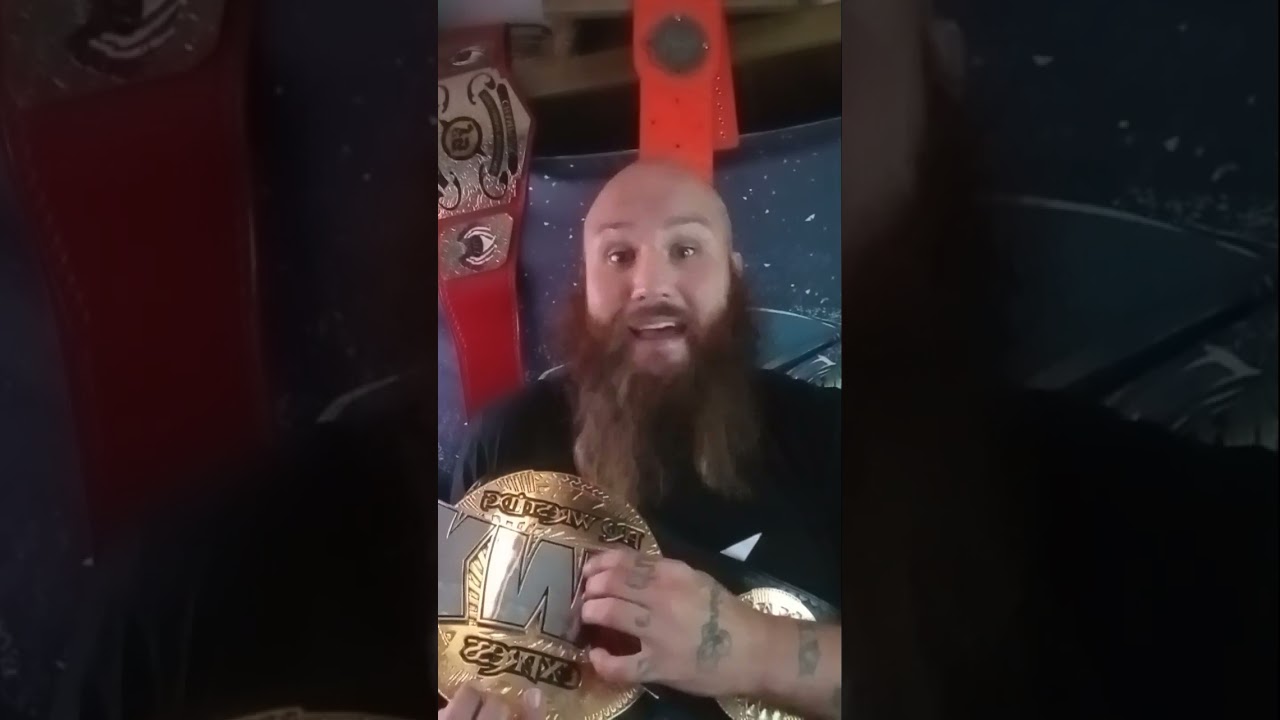 ASMR Pro Wrestling Championship belts: PWX WORLD CHAMPIONSHIP