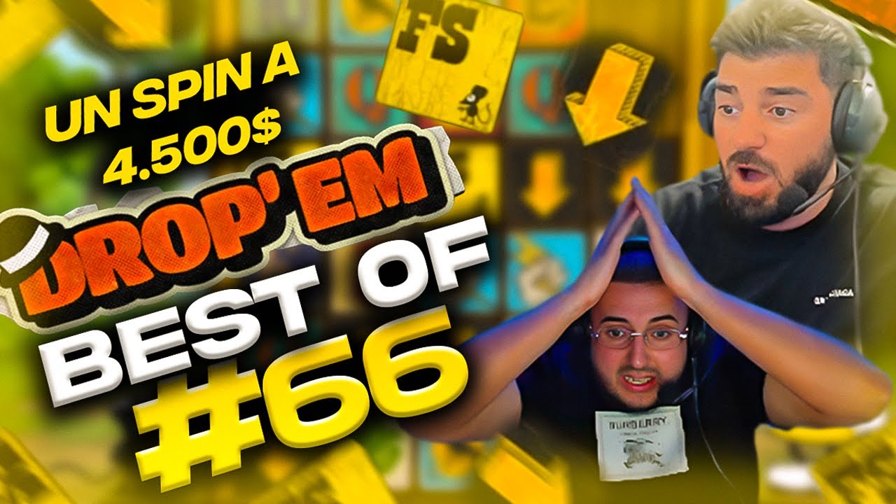 JE FAIS UN SPIN A 4.500$ SUR DROP'EM ! - BEST OF #65 TAOUR & EKANOS